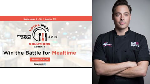 Total Meal Solution Summit and Jeff Mauro, winner of season seven of Food Network Star