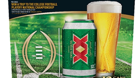 Dos Equis College Football Playoffs Sweepstakes