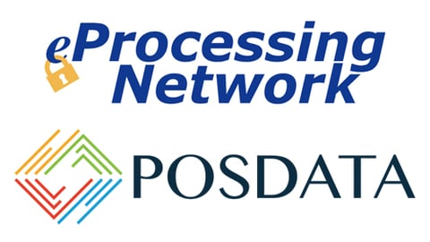 eProcessing Network & POSDATA Group logos