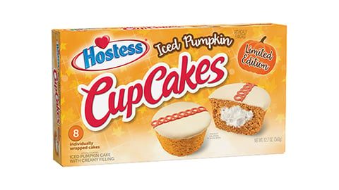 Hostess Iced Pumpkin CupCakes