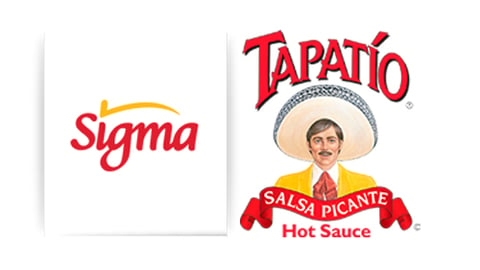 Sigma Foodservice and Tapatío Foods logos