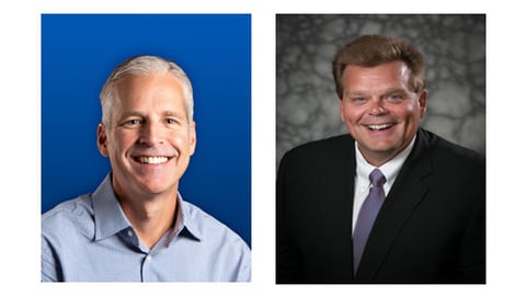 Drew Mize (left) and Rick Brindle take the top two positions on the NACS Supplier Board.