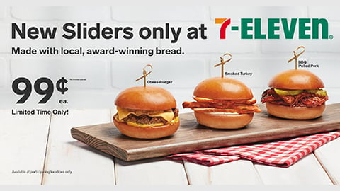 7-Eleven sliders