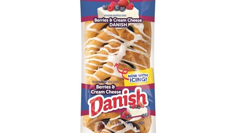 Hostess Iced Berries & Cream Cheese Danish