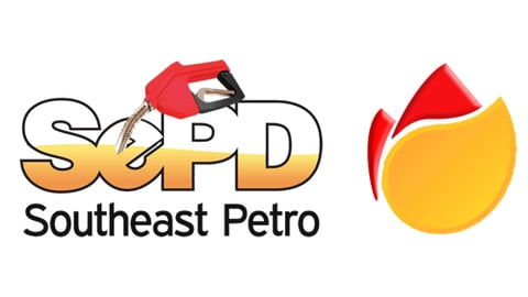 Logos for Southeast Petro Distributors and SCV Oil LLC