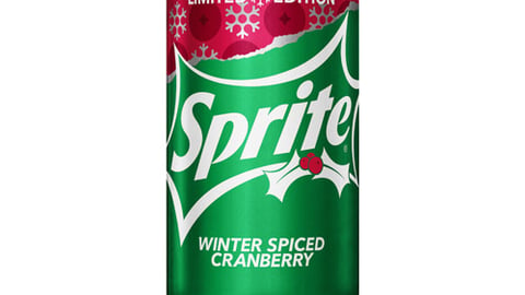 Sprite Winter Spiced Cranberry