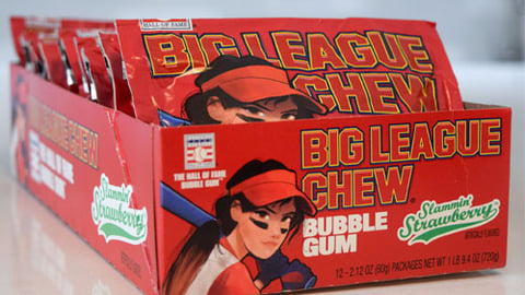 Big League Chew Slammin' Strawberry