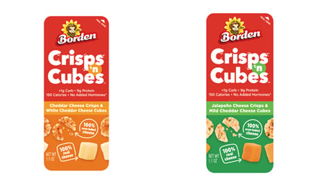 Borden Cheese Crisps 'n Cubes