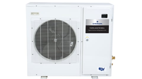 Copeland Scroll Digital Outdoor Refrigeration Unit, X-Line Series