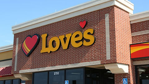 Love's storefront