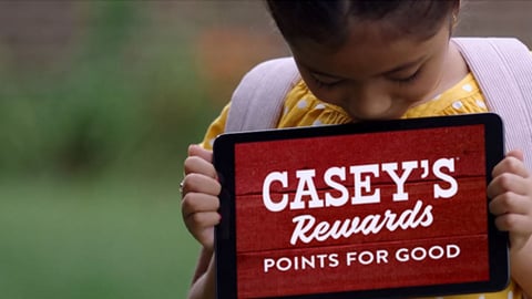 Casey's Rewards advertisement