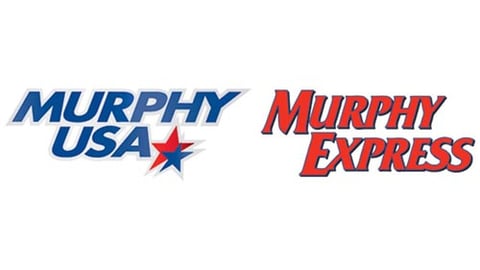 Logos for Murphy USA and Murphy Express