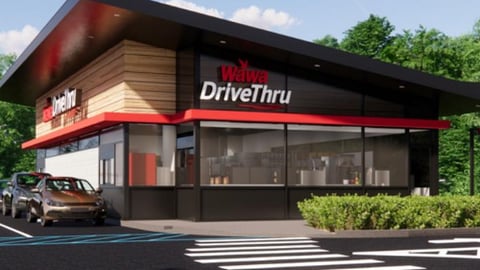 Wawa freestanding drive-thru