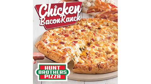 Hunt Brothers Chicken Bacon Ranch Pizza