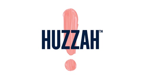 Logo for HUZZAH Probiotic Seltzer 