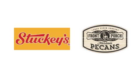 Logos for Stuckey's and Front Porch Pecans