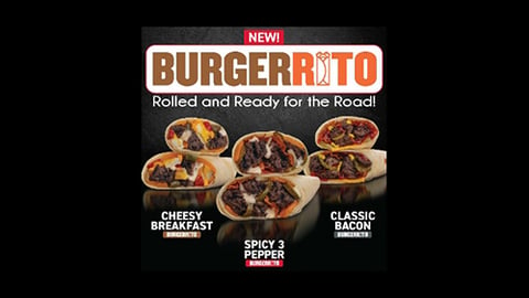 Thorntons LLC is expanding its fresh food menu with the BurgerRito.