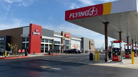 A Flying J travel center