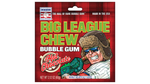 Big League Chew Hot Chocolate-Flavored Shredded Bubble Gum  