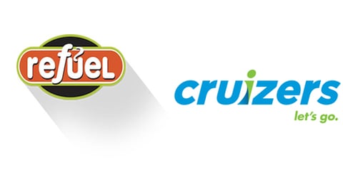 Logos for Refuel and Cruizers