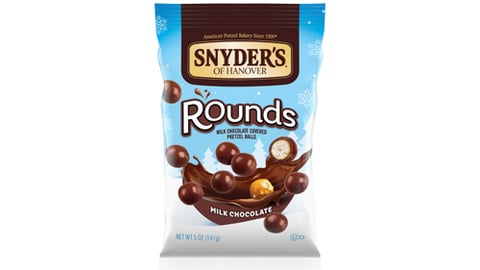 Snyder's of Hanover Milk Chocolate Covered Pretzel Rounds 