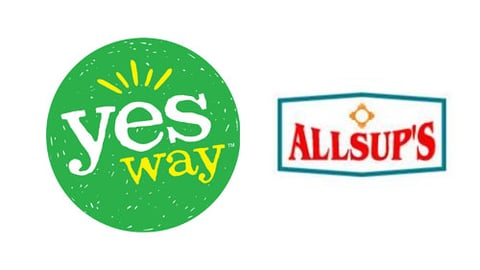 Yesway and Allsup's logos