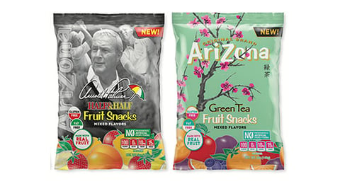 AriZona Green Tea & Arnold Palmer Fruit Snacks