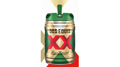 Dos Equis Five-Liter Draft Keg