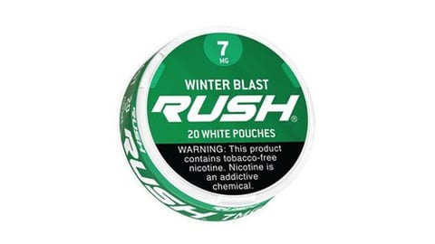 RUSH Non-Tobacco Oral Nicotine Pouches 