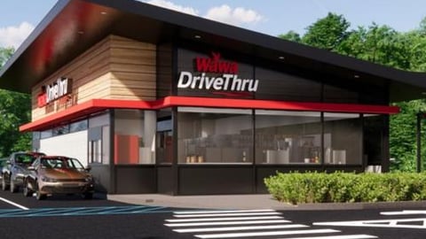 Wawa freestanding drive-thru