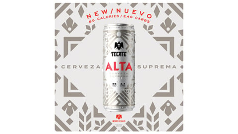 Tecate Alta Slim Cans