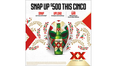 Dos Equis Cinco de Mayo 2021 Promotion 