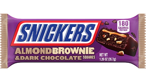 Snickers Almond Brownie