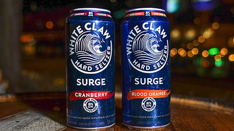 White Claw Hard Seltzer Surge