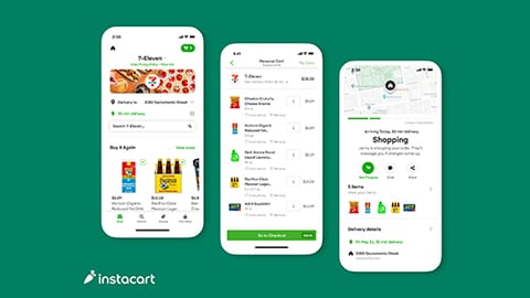 7-Eleven Instacart delivery