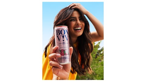 BON V!V Raspberry Dragonfruit Hard Seltzer 