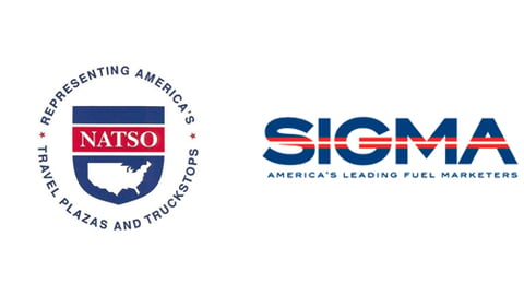 Logos for NATSO and SIGMA