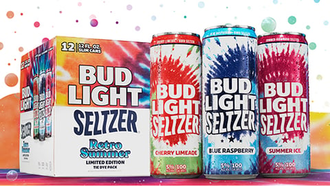 Bud Light Seltzer Limited-Edition Retro Summer Pack