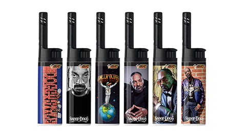 BIC EZ Reach Officially Licensed Snoop Dogg and Martha Stewart Lighter Series 