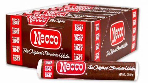 Necco Chocolate Wafer Roll