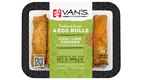 Van's Kitchen Chili Lime Chicken Egg Rolls