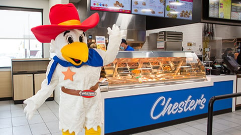 Chester's Chicken store redesign