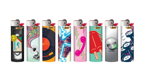 BIC Special Edition Nostalgia Series Lighters