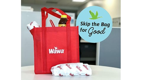 Wawa's "Skip the Bag for Good" initiative