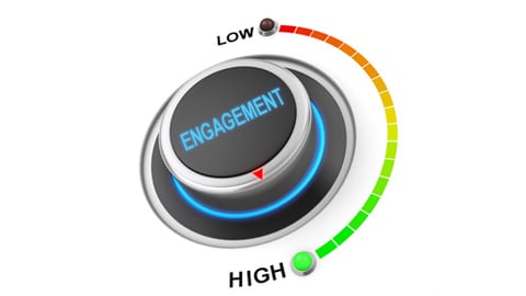 levels of engagement from low to high