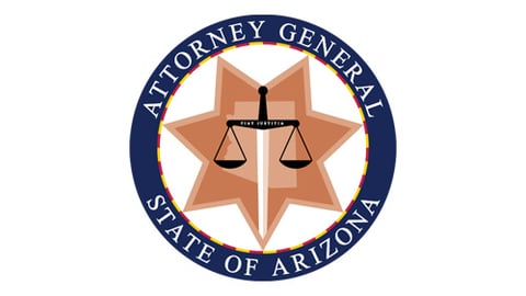 Logo for Arizona state attorney general's office