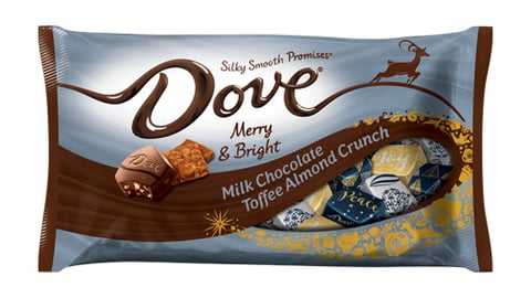 Dove Milk Chocolate Toffee Almond Crunch Promises 