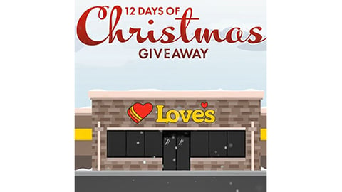 Love's 12 Days of Christmas giveaway