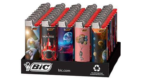 BIC Out of this World Lighter Series.