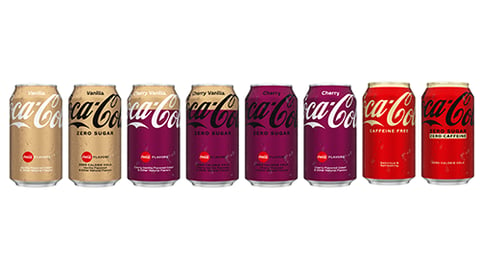 Coca-Cola Flavors Redesign